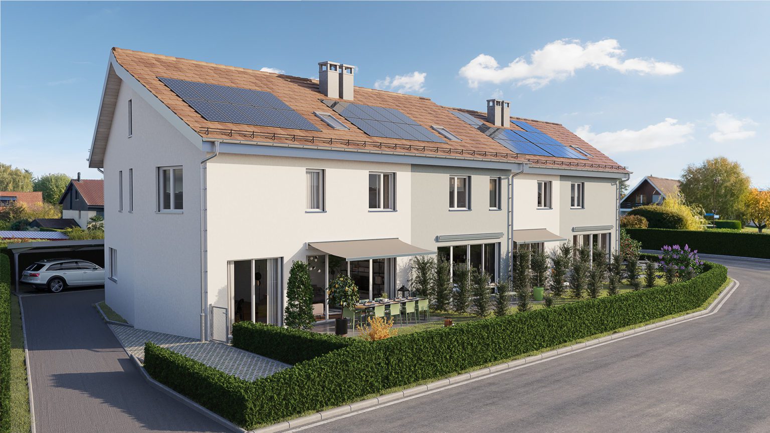 Villas Capanna — Visualisation 3D par Kosdesign