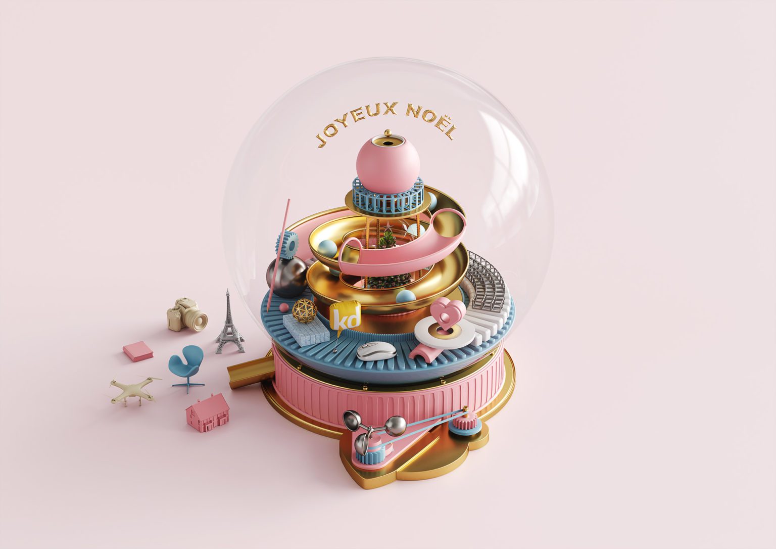 kos factory — Visualisation 3D par Kosdesign