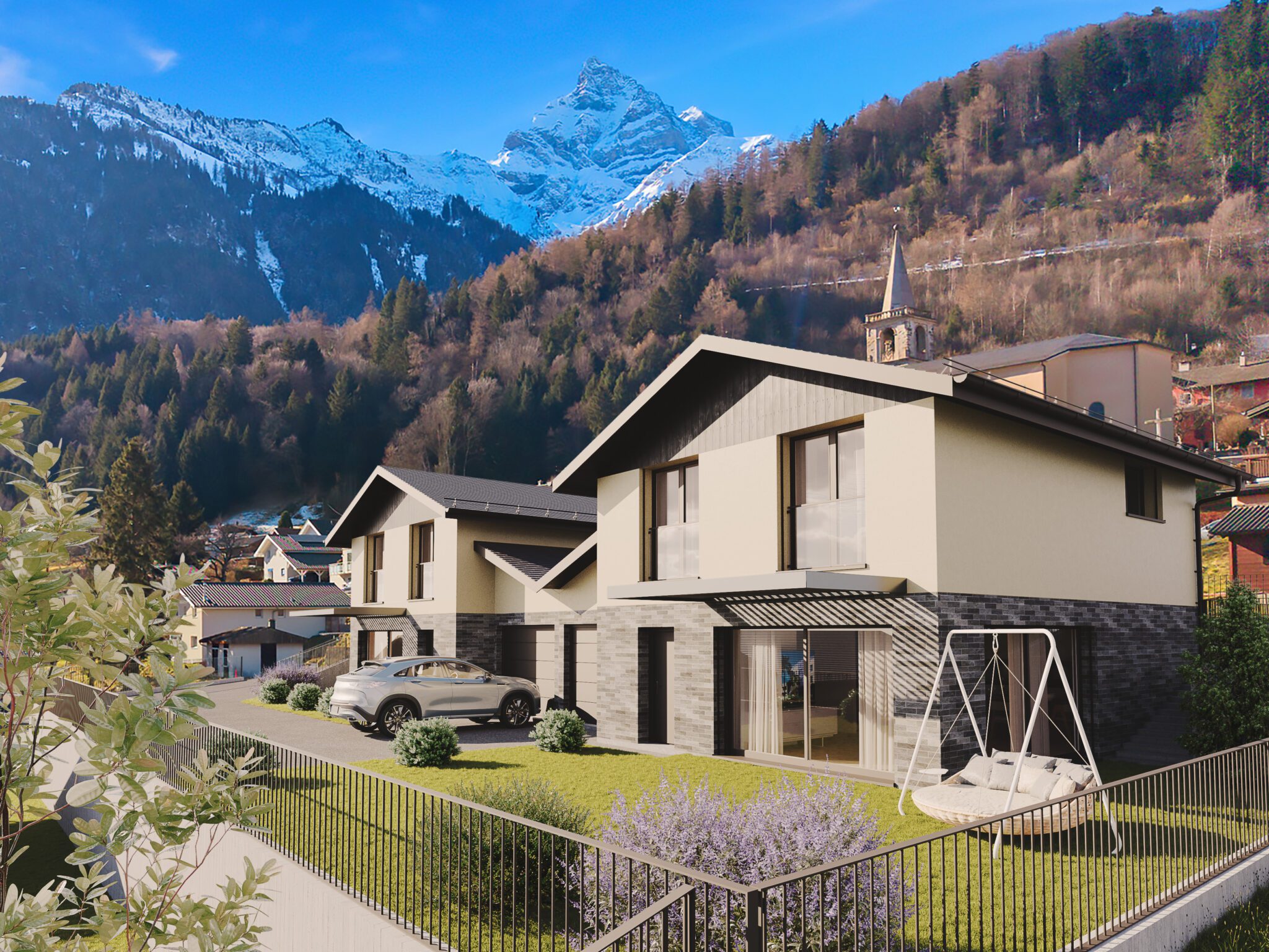 Verossaz — Visualisation 3D par Kosdesign