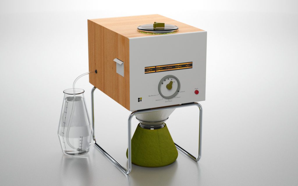 Machine à café conçue pour le projet Tribute to Dieter