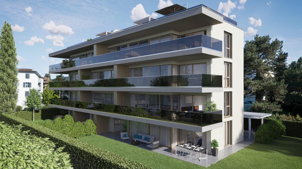 Vue extérieure du projet Riviera 18
